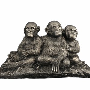 3 Monkeys Sculpture in a Bag
